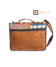 Load image into Gallery viewer, Kardashii Jajim compact model gift roomy bag handmade daytime essentials bag functional, antique and feminine uniqueness kardashian kim kylie