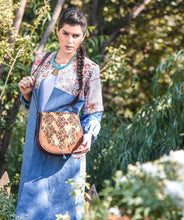 Load image into Gallery viewer, Kardashii Jajim beautiful cross-body gift hobo bag handmade daytime essentials bag functional, antique and instantly uniqueness kardashian kim kylie