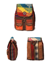 Load image into Gallery viewer, wonderful unique hand-woven backpack made one of a kind only for you