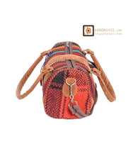 Load image into Gallery viewer, Kardashii shoulder and crossbody bag handmade elbow carry fashionable chic relaxed purse kilim rug bag Kardashian kim kylie