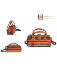 Load image into Gallery viewer, Kardashii Colorfulness hand weaved round cross-body bag handmade fresh fashion bag on-trend Kardashian kim kylie