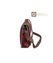 Load image into Gallery viewer, Kardashii Jajim representative gift messenger bag handmade daytime essentials bag functional, antique and instantly unique kardashian kim kylie