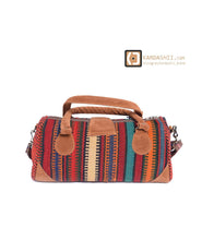 Load image into Gallery viewer, Kardashii shoulder and crossbody bag handmade elbow carry fashionable chic relaxed purse kilim rug bag Kardashian kim kylie