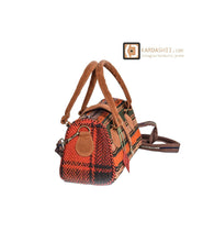 Load image into Gallery viewer, Kardashii Colorfulness hand weaved round cross-body bag handmade fresh fashion bag on-trend Kardashian kim kylie