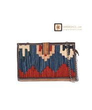 Load image into Gallery viewer, Kardashii Jajim sophisticated hand weaved ethnic shoulder bag handmade match this bag with your dress, shoes, nail kardashian kim kylie