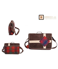 Load image into Gallery viewer, Kardashii Jajim representative gift messenger bag handmade daytime essentials bag functional, antique and instantly unique kardashian kim kylie