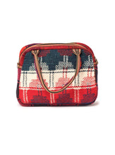 Load image into Gallery viewer, kardashii antique Vintage Jajim Turkish Rug Top Handle fashionable roomy on-trend Purse Kilim Rug Bag Kardashian Kim Kylie