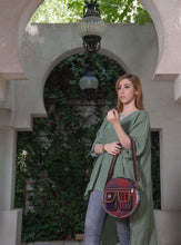 Load image into Gallery viewer, Kardashii Colorfulness hand weaved ethnic Cross-Body bag handmade match this bag cross-body with its long adjustable shoulder strap kardashian kim kylie