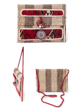 Load image into Gallery viewer, Kardashii Jajim affordable impress gift carpet bag handmade daytime essentials bag functional, antique and instantly uniqueness kardashian kim kylie