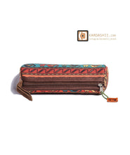 Load image into Gallery viewer, Kardashii Colorful Ethnic Unique Old Kilim Rug Handmade Carpet Bag Perfect plenty of space Kardashian Kim Kylie