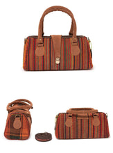 Load image into Gallery viewer, kardashii Ethnic antique Vintage Turkish Rug Top Handle new design fashionable chic on-trend Purse Kilim Rug Bag Kardashian Kim Kylie