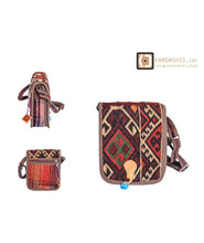 Load image into Gallery viewer, Kardashii softly structured shape and an oversized flap closure Bag High-Grade Wool-Ease from Day to Evening Kardashian Kim Kylie