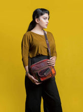 Load image into Gallery viewer, Kardashii Kilim carpet Suzani backpack amazing front design perfectly complements the retro-chic aesthetic of the patches kardashian kim kylie