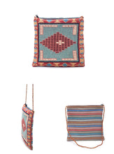 Load image into Gallery viewer, Kardashii Fabulous Suzani Unique Persian Carpet Hand-Woven Everyday Bag Comfortable Roomy Feminine Casual-Chic Kardashian Kim Kylie
