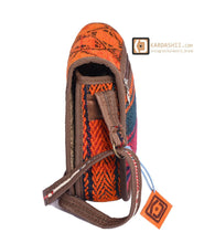 Load image into Gallery viewer, kardashii Vintage Turkish Rug fashionable daily companion roomy on-trend Kilim Rug Bag Kardashian Kim Kylie