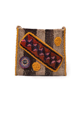 Load image into Gallery viewer, Kardashii handspun wefts guarantees a long-lasting pleasure of oriental carpet art old carpet bag functional, durable and instantly recognizable kardashian kim kylie