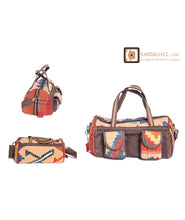 Load image into Gallery viewer, Kardashii Colorfulness satchel contemporary history bag handmade daytime essentials bag functional, durable and instantly recognizable Kardashian kim kylie