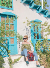 Load image into Gallery viewer, Kardashii Jajim representative gift carpet bag handmade closure on the top unique bag functional, antique and remarkably uniqueness kardashian kim kylie