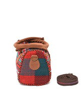 Load image into Gallery viewer, kardashii Vintage Turkish Rug Top Handle fashionable roomy on-trend Kilim Rug Bag Kardashian Kim Kylie