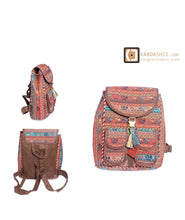 Load image into Gallery viewer, Kardashii organized and secured Gym Red Pink Gym Comfortable Rug Backpack Bag Kardashian Kim Kylie