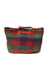 Load image into Gallery viewer, Kardashii Colorfulness Jajim a beautiful carpet bag handmade daytime essentials bag functional, durable and instantly recognizable kardashian kim kylie