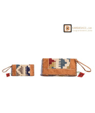 Load image into Gallery viewer, Kardashii colorful wallet handmade functionalities Jajim bag Kardashii handmade shoes ancient rubber or leather silk or cotton light-weight and very comfortable for your daily use Kardashian Kim Kylie