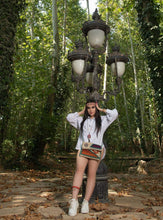 Load image into Gallery viewer, Kardashii body-friendly hand weaved Jajim ethnic shoulder bag handmade elbow carry fashionable chic relaxed purse kilim rug bag kardashian kim kylie