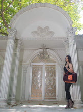 Load image into Gallery viewer, Kardashii beautiful representative gift Jajim bag fashion daytime essentials bag functional, antique and instantly uniqueness kardashian kim kylie