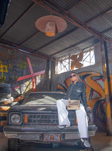 Load image into Gallery viewer, Kardashii everyday Moroccan Rug Backpack Made from Old Kilim Carpet and High-Quality Leather for Travel and Beyond Kardashian kim kylie