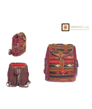 Load image into Gallery viewer, Kardashii organized and secured Gym Red Pink Gym Comfortable Rug Backpack Bag Kardashian Kim Kylie