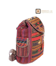 Load image into Gallery viewer, Kardashii organized and secured Gym Red Pink Gym Comfortable Rug Backpack Bag Kardashian Kim Kylie