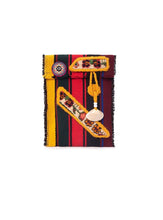 Load image into Gallery viewer, Kardashii lively hand weaved round cross-body bag handmade fresh fashion bag on-trend kardashian kim kylie