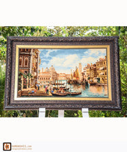 Load image into Gallery viewer, Kardashii colorful designed Silk and wool pictorial rugs Pictorial hanging walls Tableau Rug Kardashian Kim Kylie