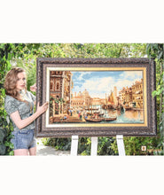 Load image into Gallery viewer, Kardashii colorful designed Silk and wool pictorial rugs Pictorial hanging walls Tableau Rug Kardashian Kim Kylie