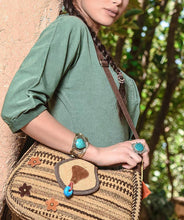 Load image into Gallery viewer, Kardashii Jajim beautiful impress gift hobo bag handmade daytime essentials bag functional, antique and instantly uniqueness kardashian kim kylie