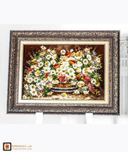 Load image into Gallery viewer, Kardashii colorful designed Silk and wool pictorial rugs Pictorial hanging walls Tableau Rug Kardashian Kim Kylie