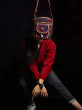 Load image into Gallery viewer, Kardashii Fabulous Suzani Unique Persian Carpet Hand-Woven Everyday Bag Comfortable Roomy Feminine Casual-Chic Kardashian Kim Kylie