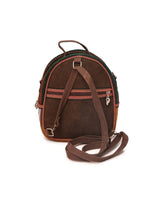 Load image into Gallery viewer, Kardashii Kilim carpet backpack amazing front design perfectly complements the retro-chic aesthetic of the patches kardashian kim kylie