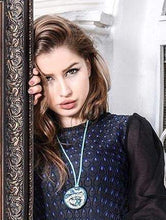 Load image into Gallery viewer, Kardashii Women's Classic turquoise Style functional Colorful necklace, ring, and bracelet Evokes a Fine Lifestyle Kardashian Kim Kylie