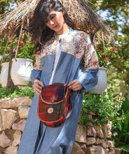 Load image into Gallery viewer, BJ5701 Kardashii Jajim sophisticated hand weaved ethnic shoulder bag handmade match this bag with your dress, shoes, nail kardashian kim kylie