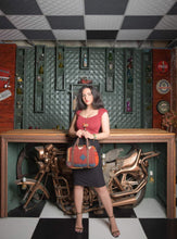 Load image into Gallery viewer, Kardashii Colorfulness hand weaved ethnic shoulder bag handmade match this bag with your dress, shoes, nail kardashian kim kylie