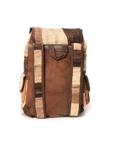 Load image into Gallery viewer, Kardashii Antique Retro-Chic Handmade Colorful Antique Kilim Carpet Top Handle Backpack Gift Kardashian Kim Kylie