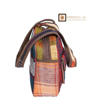 Load image into Gallery viewer, Kardashii Colorfulness hand weaved round cross-body bag handmade fresh fashion bag on-trend Kardashian kim kylie