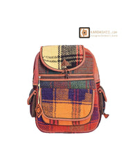 Load image into Gallery viewer, Kardashii street wears representative gift carpetbag handmade traditional geometric unique bag functional, spun wool and yarns uniqueness Kardashian kim kylie