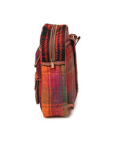 Load image into Gallery viewer, kardashii antique Vintage Jajim Turkish Rug Top Handle fashionable roomy on-trend Purse Kilim Rug Bag Kardashian Kim Kylie