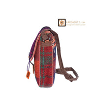 Load image into Gallery viewer, Kardashii traditional hand-weaved ethnic antique bag handmade cotton fabric fashionable chic on-trend purse kilim rug bag Kardashian kim kylie