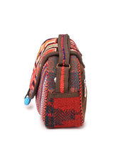 Load image into Gallery viewer, Kardashii zip pocket representative gift carpet bag handmade closure on the top unique bag functional, antique and remarkably uniqueness kardashian kim kylie