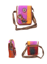 Load image into Gallery viewer, Kardashii zip cross-body smaller gift carpet bag handmade closure on the top unique bag functional, easy-carry adjustable kardashian kim kylie