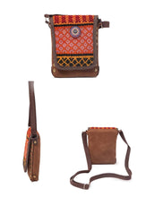 Load image into Gallery viewer, Kardashii Antique Tribal Flap Purse Hippie Bag for Overnight Model Kardashian Kim Kylie