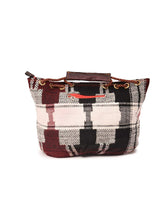 Load image into Gallery viewer, BJ5818 Kardashii Jajim representative gift carpet bag handmade daytime essentials bag functional, antique and instantly uniqueness kardashian kim kylie